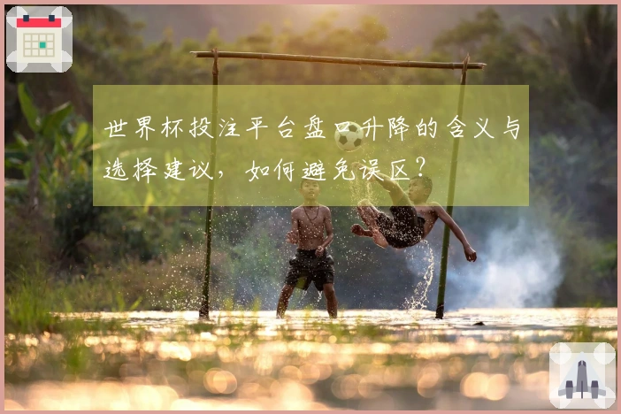 世界杯投注平台盘口升降的含义与选择建议，如何避免误区？