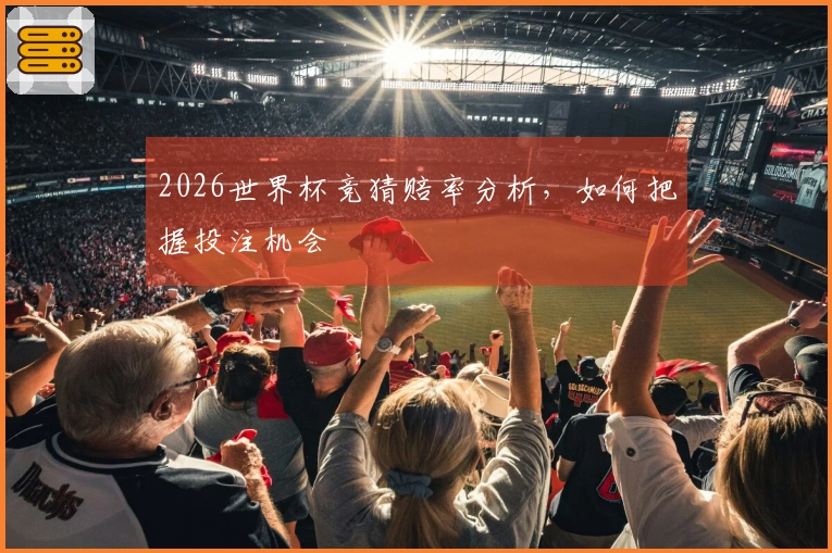 2026世界杯竞猜赔率分析，如何把握投注机会
